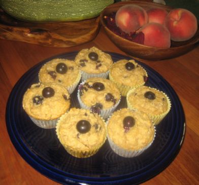 Image of Low Fat Blueberry Super Muffins, Spark Recipes