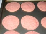 Strawberry cake mix cookies