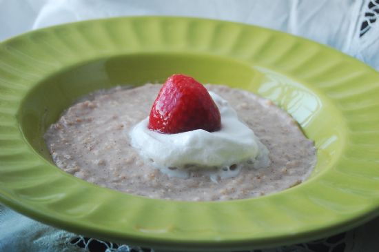 Oatmeal Custard Breakfast