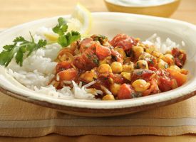 Image of Garbonzo And Tomato Curry, Spark Recipes