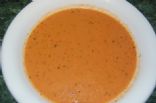 Tomato Soup with Basil Pesto