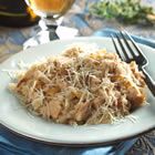 Image of Roasted Chicken With Risotto And Balsamic Carmelized Onions, Spark Recipes