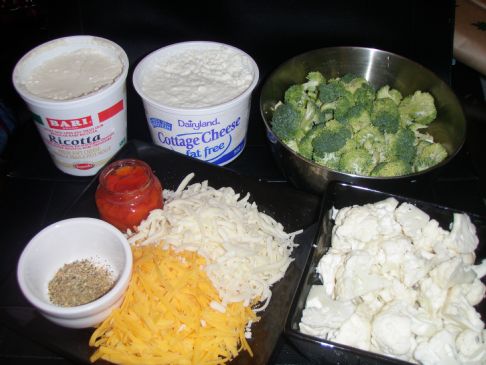Image of Broccoli/cauliflower Cheese Bake, Spark Recipes