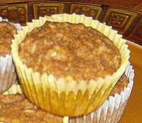 Applesauce Oatmeal Muffins