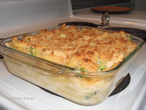 Chicken, Broccoli, and Ziti Casserole