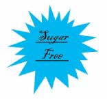 Sugar free cooking