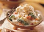 Image of Veggie Casserole With Dill Drop Biscuits, Spark Recipes