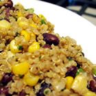 Quinoa with Black Beans and Corn