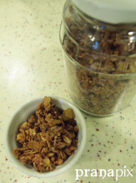Olive Oil Granola Cluster Goodness