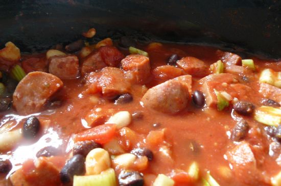 Savory Bean and Sausage Soup