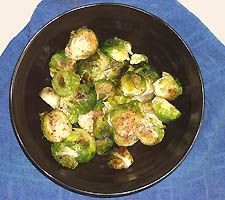 Oven Roasted Brussels Sprouts