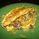 Image of Cheddar Hash Brown Omelet, Spark Recipes