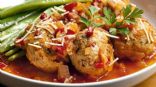 Image of Moroccan Turkey Meatballs With Spiced Tomato Sauce (by Joanne Lusted; Cleaneatingmag.com), Spark Recipes