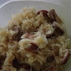 Turkey Sausage and Sauerkraut Dinner