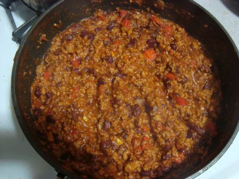 Easy, Healthy Chili: Beef, Turkey, and Veggies