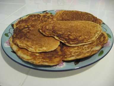 Cottage Cheese Oatmeal Pancakes
