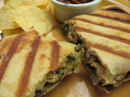 Chicken Basil Pesto Panini