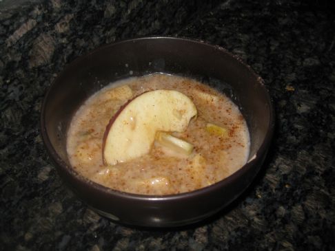 Apple-Cinnamon Steel Cut Oats