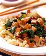 Bok Choy and Tofu Stir-Fry
