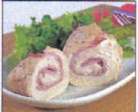 Warm chicken wrapped around