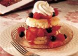 Image of Three-berry Shortcakes, Spark Recipes