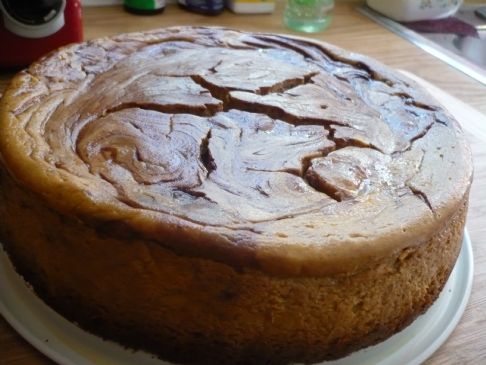 Image of Rustic Pumpkin Cheesecake, Spark Recipes
