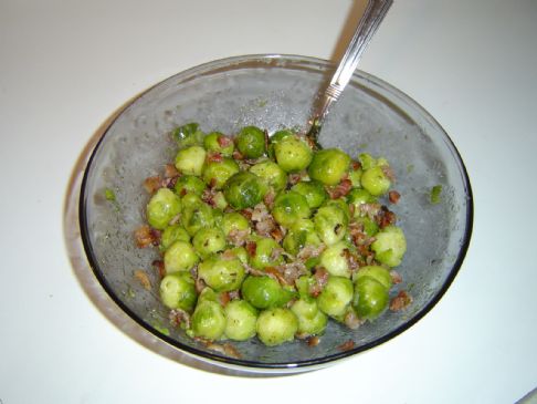 Bacon Bits & Brussels Sprouts