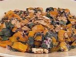 Roasted Butternut Squash w/Beet Greens