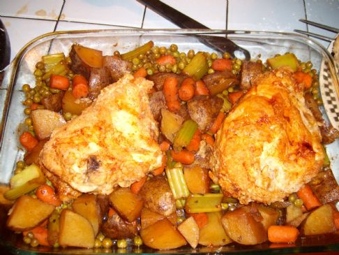 Skillet Chicken Supper