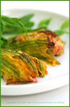 Image of Stuffed Zucchini Flowers, Spark Recipes