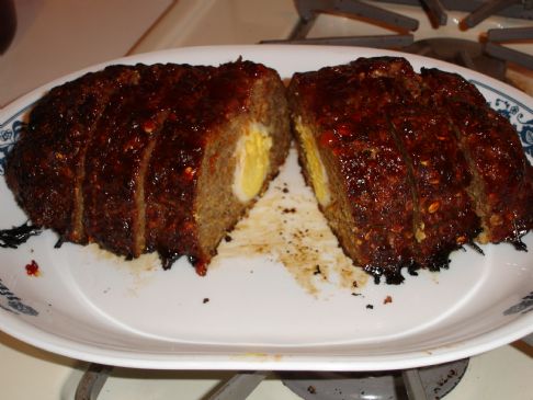 Image of Egg In The Middle Meatloaf, Spark Recipes