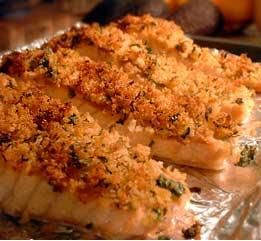 Herb Crusted Salmon Fillets