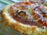 Image of Onion And Wild Garlic Quiche With Parmesan In A Couscous Crust, Spark Recipes