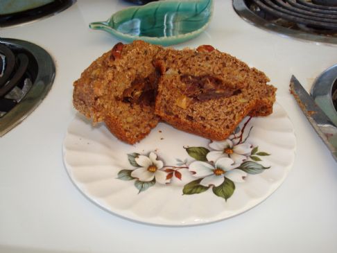 Banana Bran Date Muffins