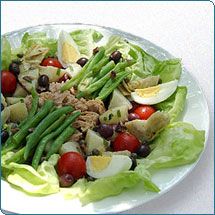 salad nicoise - 449 cal