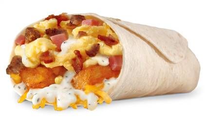 Burrito, Breakfast