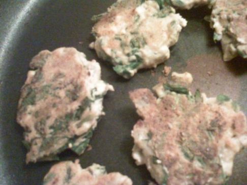 Image of Spinach Fritters, Spark Recipes