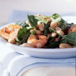 Image of White Bean Salad With Shrimp & Asparagus, Spark Recipes