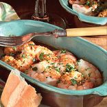 Baked Shrimp in Lemony Garlic Sauce