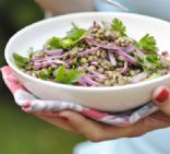 Image of Puy Lentil, Red Onion & Herb Salad, Spark Recipes