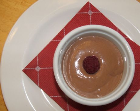 Tofu banana and chocolate pudding