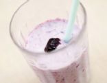 Vanilla Yogurt and Blueberry Smoothie