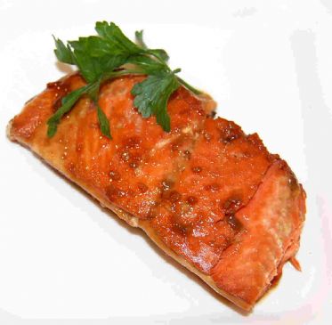Maple-Glazed Roasted Salmon
