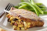 Image of Apple-mustard Stuffed Pork Chops, Spark Recipes