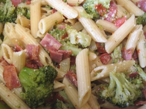 Image of Penne Pasta With Broccoli & Bacon, Spark Recipes