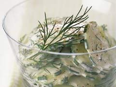 Tzatziki~~~Fresh Cucumber Dill Sauce/Salad