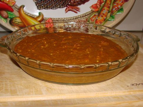 Cottage Pumpkin Crustless Pie