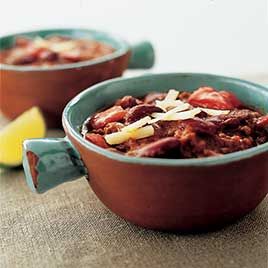 Image of Light Turkey Chili With Kidney Beans, Spark Recipes