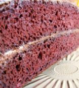 Image of Chocolate Maroon Cake, Spark Recipes