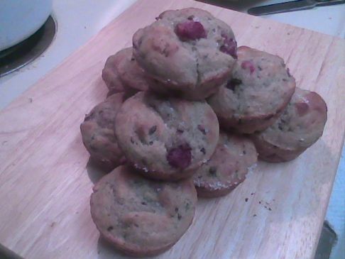 Raspberry Chocolate Chip Muffins